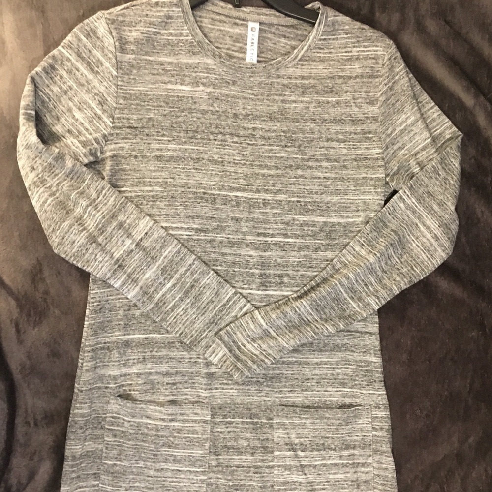 Fabletics Knee Length Dress With Front Pockets